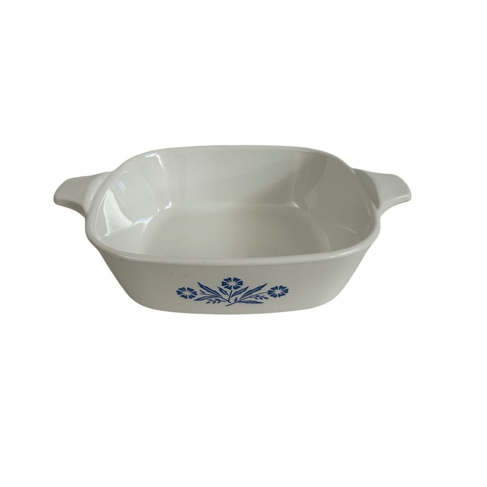 Vintage Corning Ware Blue Cornflower P-41 Petite Pan 1 3/4 Cup Made USA